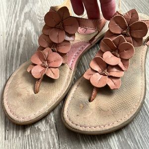B O C Born flower sandals